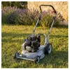 Image de Tondeuse à gazon professionnelle mulching 46cm tractée moteur Kawasaki 179cm³ - GRIN PM46A-KW