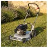 Image de Tondeuse thermique moteur Honda 201 cm³ coupe mulching 53 cm pour 3000 m² - GRIN PM53A-HONDA