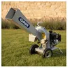 Image de Broyeur de végétaux thermique GRIN 50mm Briggs Stratton 208cc démarrage électrique - BIOCH50