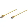Image de Câble de réseau INTELLINET - CAT 6 - 5m - RJ-45 mâle - Jaune