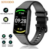 Image de IOWODO R10 Montre Connectée Femme Montre Sport pour la Forme au Quotidien Calories Podometre Sommeil Etanche2 Bracelets - noir