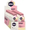 Image de GU Energy Gel 24x32g (Fraise-Banane) - Gel Énergétique Idéal pour Coureurs, Pratique et Riche en Énergie
