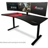 Image de Table gaming - Arozzi - Arena - Incurvé - Rouge - Design ergonomique