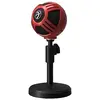 Image de Microphone Usb Arozzi Sfera Rouge Et Noir Cardioïde