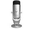 Image de Microphone USB - Arozzi - Colonna - Argent - Diffusion streaming - Directivité commutable