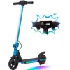 Image de Trottinette Électrique Pliable 150W - 12 km/hPortée 80kg Double Freinage - Idéale pour Enfants et Adolescents (130-160 cm)