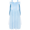 Image de Déguisement Enfant Robe De Princesse Reine De Glace En Velours Great Pretenders