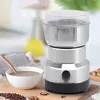 Image de Moulin à Café Électrique Moulin a graines de lin Moulin Noix et Céréales Inoxydable 220V pour les grains de café herbes noi[60]