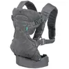 Image de Porte Bébé Flip Ergonomique 4 En 1 Gris - - Flip Ergonomique 4 En 1 - Polyester - De 3,6 A 14,5 Kg