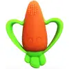 Image de Anneau De Dentition Infantino Petite Carotte 2 Poignées Vert Silicone