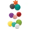 Image de INFANTINO Set de 10 balles sensorielles multicolores