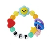 Image de Bracelet De Dentition De L'amitié - Infantino - 316790 - Silicone - Best Friend Forever Amis Pour La Vie