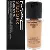 Image de Fond de teint MAC Studio Fix Fluid SPF 15 24Hr Matte Foundation Plus Oil Control - NC37 - 1 oz