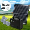 Image de Générateur solaire - WELAN - LM-3606 - 4 ampoules - Chargeur de camping en plein air