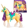 Image de Unicorn Academy - L'ecole Des Licornes - Licorne Leaf 28 Cm - Licorne Leaf Pour Poupée Ava - Jouets Inspirés De La Série
