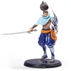 Image de Figurine Yasuo League of Legends 10 cm avec 12 points darticulation et accessoires
