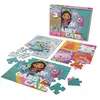 Image de Games Gabby Et La Maison Magique - Boîte 3 Puzzles Bois Fsc Gabby Chat - Jeu De Société À Construire - Puzzle Enfant 24