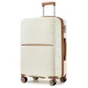 Image de Kono Valise Moyenne Taille Valise de Voyage 66.5x45.5x24cm Rigide Légere Trolley en Polypropylène à 4 roulettes et Serrure