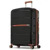 Image de Kono Valise Grande Taille Valises de Voyage 75.5x50.5x29cm Rigide Légere Trolley en Polypropylène à 4 roulettes et Serrure TSA