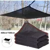 Image de Voile dombrage - 4x5M - Noir - Rectangulaire - Protection anti-UV