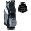 Image de COSTWAY Sac de Club de Golf Portable avec 14 Compartiments Séparés 7 Poches Capuche Anti-pluie Double Sangle Sac Isotherme Nylon