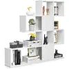 Image de Bibliothèque À 5 Niveaux 120x19,5x109 Cm Étagère