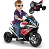 Image de GOPLUS Moto Électrique 6 V pour Enfant 3-8 Ans avec 2 Roues d’Entraînementavec Phares MusiqueKlaxonCharge 30 KGRouge