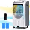Image de GOPLUS Climatiseur Mobile avec Chauffage-Rafraîchisseur dAir-Réservoir7L-3 Modes&3 Vitesses Variables-Minuterie 8H&Télécommande