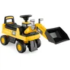 Image de Costway Jouet Bulldozer Porteur Enfants Avec Godet Réglable, Roues Anti-dérapantes, Charge 25kg,