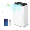 Image de Costway climatiseur mobile silencieux 4 en 1, 1330w 12000btu, 38l [classe énergétique a]