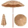 Image de Costway Parasol Inclinable 140-195cm Avec Sac De Transport--upf 30+/ø155 Cm Pour Terrasse Jardin Piscine