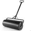 Image de Rouleau à Gazon Jardin - GOPLUS - 63LLargeur 90 cm - Remplissable dEau & de Sable -Poignée Réglable - Noir