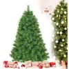 Image de RELAX4LIFE 180 CM Sapin de Noël Automatique en PVC Ignifuge avec Support en Fer pour Décoration de Fête-Noël Vert 586 Branches