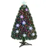 Image de RELAX4LIFE Sapin de Noël Artificiel avec Flocon de Neige Hauteur 150 CM avec LED et Etoile au Sommet d'Arbre Vert 170 Branches