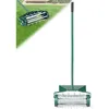 Image de Scarificateur Manuel Largeur 46cm COSTWAY-Bouclier de Protection-3 Sections de Poignée en Métal-46 x 15 x 127 cm-pour Pelouse Gazon