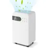 Image de Déshumidificateur d’Air Électrique - RELAX4LIFE - 15L/Jour - 15m2 - Réservoir deau 2L - Voyant Lumineux Tricolore - 3 Modes - 36db