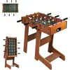 Image de Costway baby-foot pliable pour adultes enfants 3 ans+, table de jeu de football avec 2 balles, 69 x 36,5 x 71cm