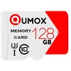 Image de Qumox Carte Mémoire micro sd sdxc 128Go TF 128G 128GB classe 10 80Mo/s pour Samsung Huawei Xiaomi portable tablette