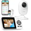 Image de Babyphone vidéo intelligent Simyke commutateur Wi-Fi écran 28 pouces application portée 1500 pieds