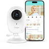 Image de Moniteur Bébé Vidéo Intelligent 1080P WiFi Détection AI Surveillance Pleurs Berceuse Vision Nuit HD Audio Double App Cloud/SD