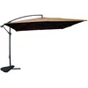 Image de Parasol Marron Déporté Carré 3 X 3 M Solenzara