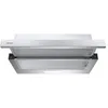 Image de Hermitlux Hotte téléscopique 60cm 370m³/h recirculation/évacuation 2 vitesses éclairage LED avec filtre à charbon