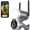 Image de 2K Caméra Surveillance Extérieure Rechargeable 9000mAh Batterie Solaire sans FilVision nocturne PIR Audio Bidirectionnel