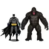 Image de Dc justice league monsterverse dc multiverse figurines d'action pack de 2 batman & kong 29 cm