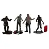 Image de Lot de 4 figurines d'action the walking dead walkers 13 cm