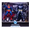 Image de DC - Superman VS Armored Batman - Figurine articulée 18cm