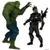 Image de Pack de 2 figurines dc multiverse mcfarlane collector edition #03 batman vs. Killer croc
