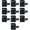 Image de Lot de 10 Qumox Micro SD SDHC 32go 32Go 32g TF Carte Class 10 UHS-I 70MB-S 15MB-S pour Appareils Photo DronesSmartphone