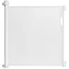 Image de YRHOME Barrière de sécurité rétractable pour les bébés et les chiens 0 à 180 cm Barrière de sécurité extensible Blanc