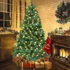 Image de Sapin de Noël - NAIZY - 210cm - Éclairage LED 350 - PVC - Trépied pliable